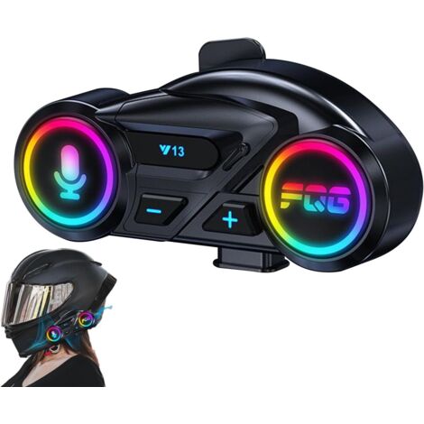 Int gr s pour Casque de Moto Syst me Audio sans Fil pour