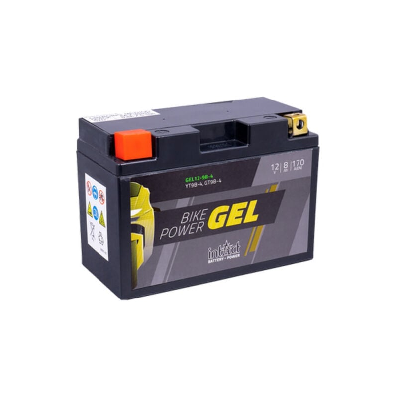 Intact - Batterie moto power Bike gel YT9B-BS 12v 8ah 120A