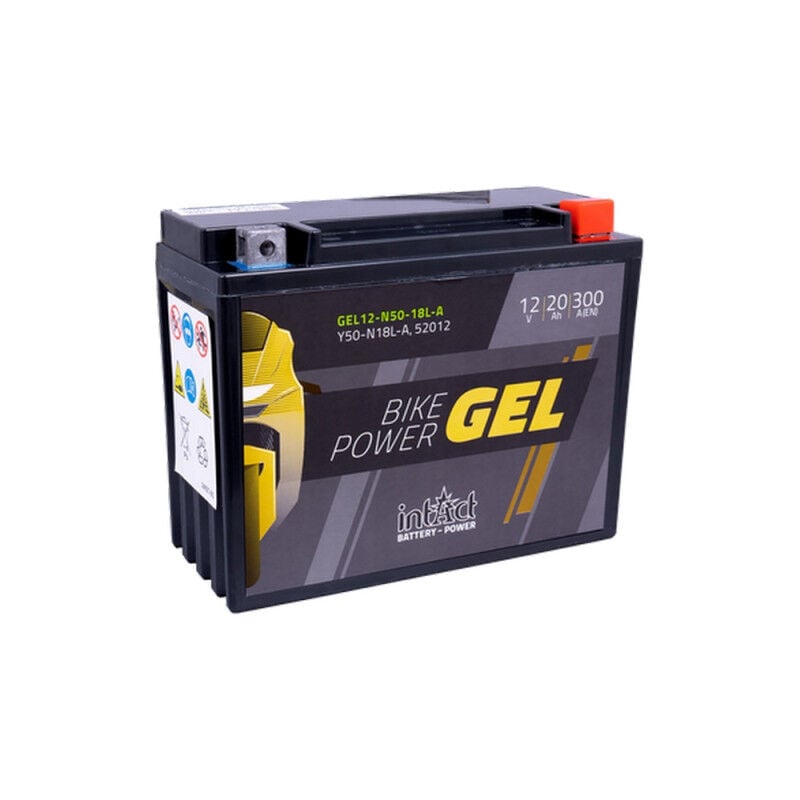 Intact - Batterie moto power Bike gel Y50-N18L-A 12v 20ah 300A
