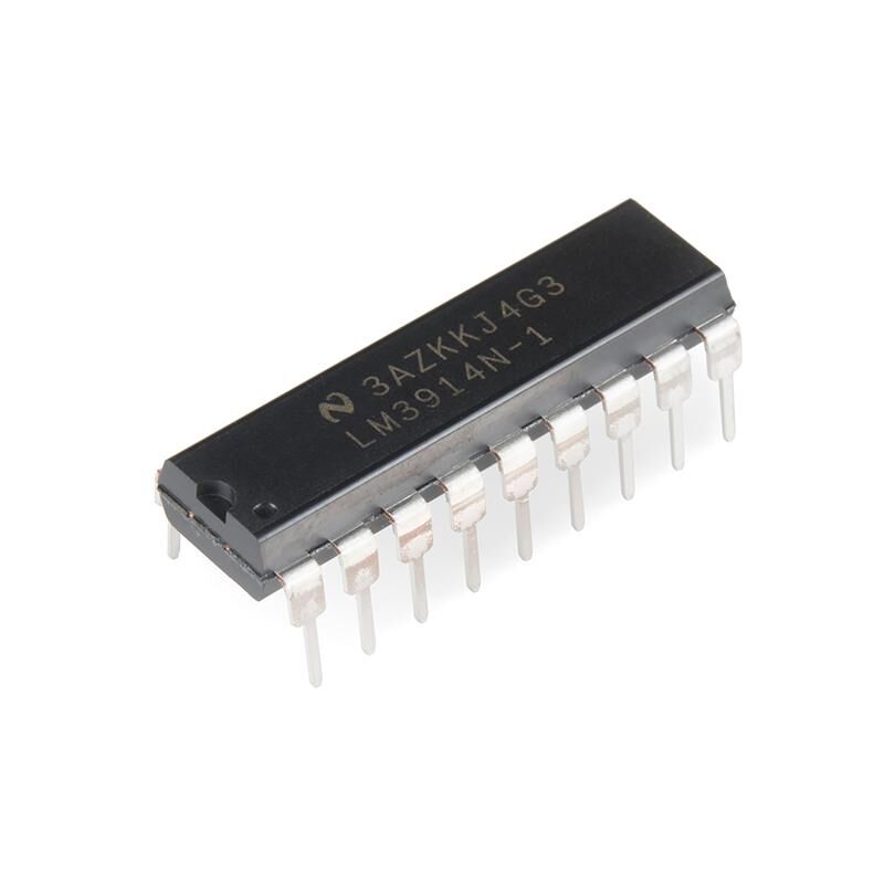 

Circuito Integrado Display Driver DIP18 LM3914N