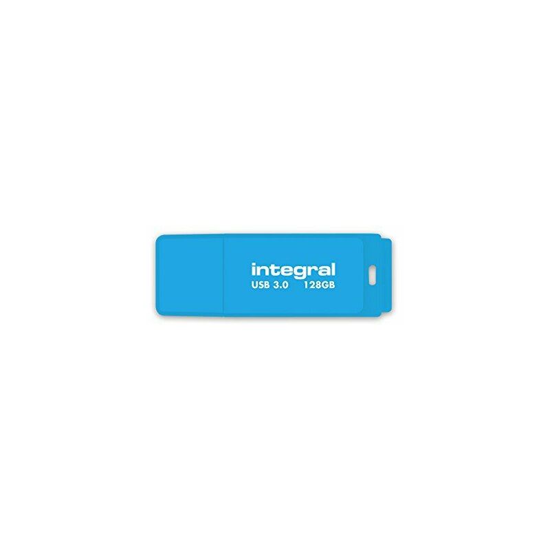 Image of 128GB USB3.0 drive neon blue up to R-120 W-30 mbs unità flash usb usb tipo a 3.2 Gen 1 (3.1 Gen 1) Blu - Integral