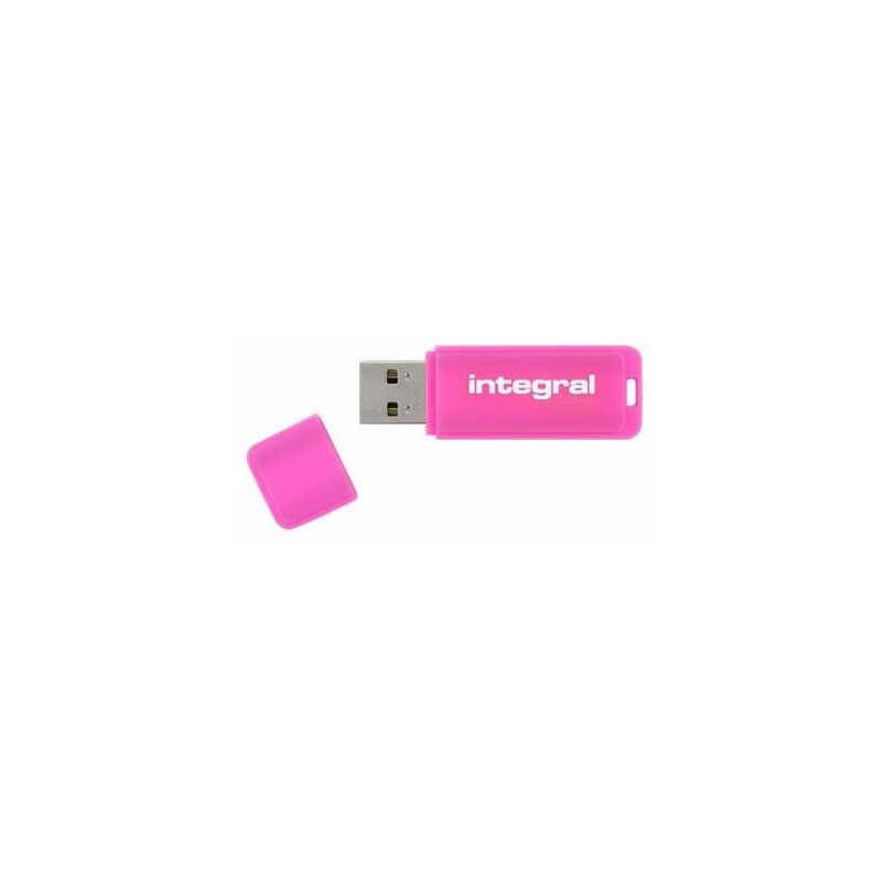 

Integral 16GB USB2.0 DRIVE NEON PINK unidad flash USB USB tipo A 2.0 Rosa