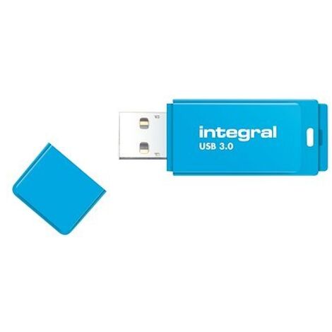 Integral clé USB Néon 64 Go Usb 3.2 (USB-C) Bleu
