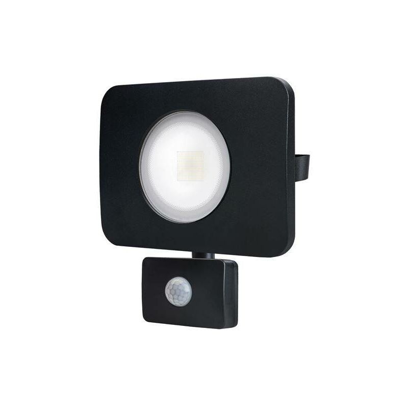 Integral Lighting - Integral - LED Floodlight 50W 4000K 4500lm PIR Sensor / Override Matt Black IP64
