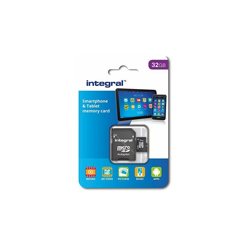 

Integral 32GB SMARTPHONE AND TABLET MICROSDHC/XC CLASS 10 UHS-I U1 memoria flash MicroSD