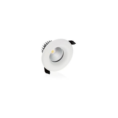 Integral LED Lux Fire Rated Downlight 6W 70mm Cut Out Dimmable Cool White - ILDLFR70A002