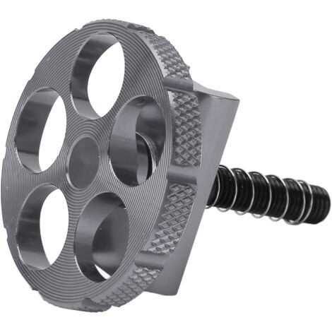 Integrierte CNC-gefräste Aluminium-Klapphalterung für Brompton-Fahrräder, Titanfarbe, Schnellspanner