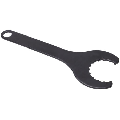 Integrierte Fahrradkurbel aus Aluminiumlegierung mit Tretlager und Montageschlüssel für die Fahrradreparatur