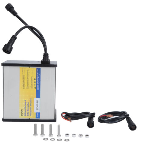 Integrierter Solarladeregler, 12V 10Ah Lithium-Batterie mit Laderegler
