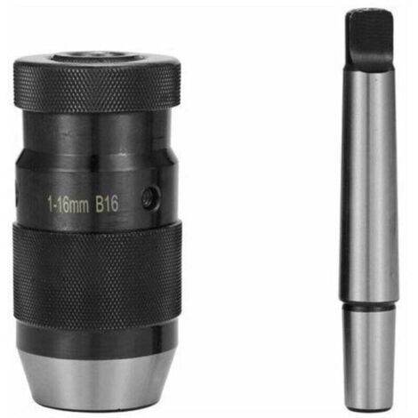 Integriertes Bohrfutter mit MT2-B16-Schaft + 1-16 mm B16 selbstspannendes Bohrfutter
