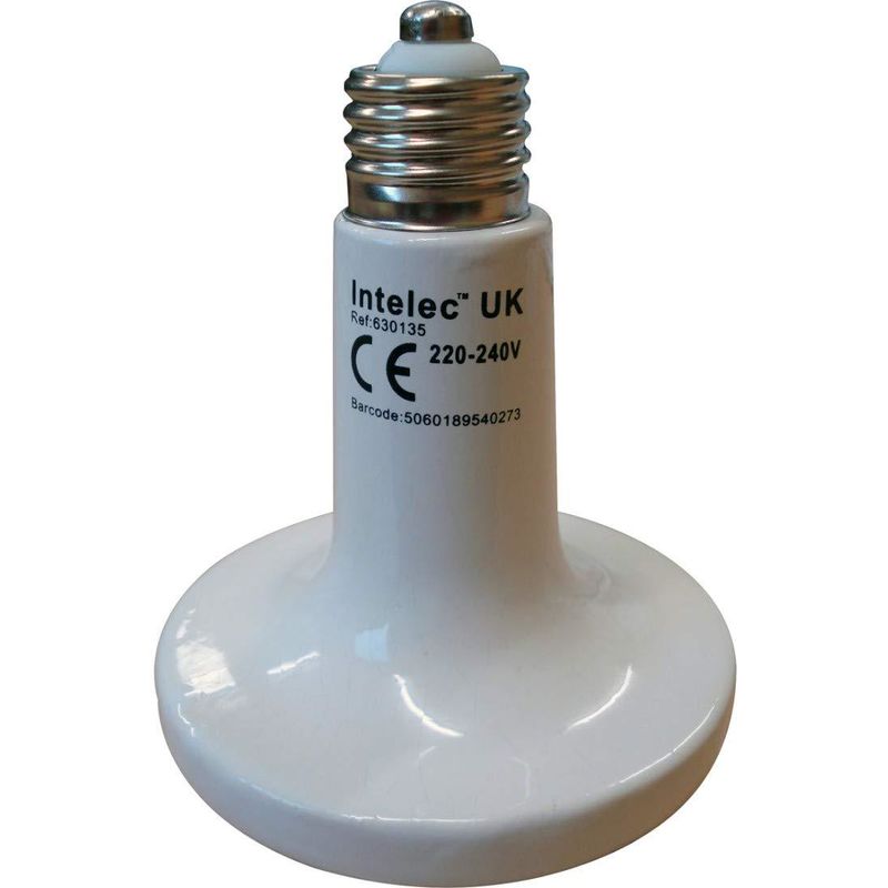 Dull Emitter Ceramic Infra-Red Bulb (250 W) (White) - Intelec