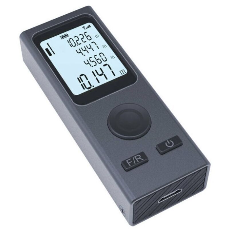 Csparkv - Intelligent Laser Rangefinder, Intelligent, 30M, Digital Laser Rangefinder Mini Usb Rechargeable Handheld Rangefinder