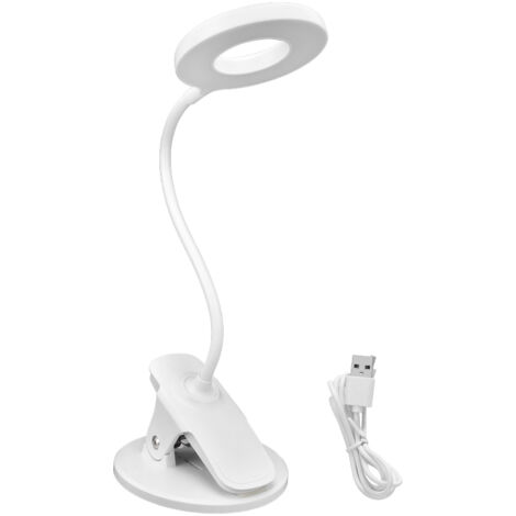 Intelligent Table Lamp Folding Reading Lamp USB Charging Book Light Clip Desk Lamp