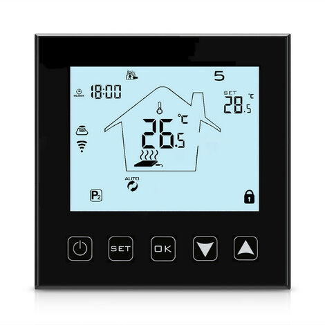 DELTA 8000 TAP BUS THERMOSTAT D'AMBIANCE PROGRAMMABLE FILAIRE