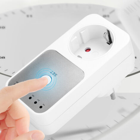 Intelligente Küchensteckdose mit Timer und Zeitschaltuhr 230V EU