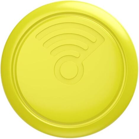Intelligente Produkt-Tracker für Taschen, Geldbörsen, Portemonnaies usw. Gelbe Batterieversion