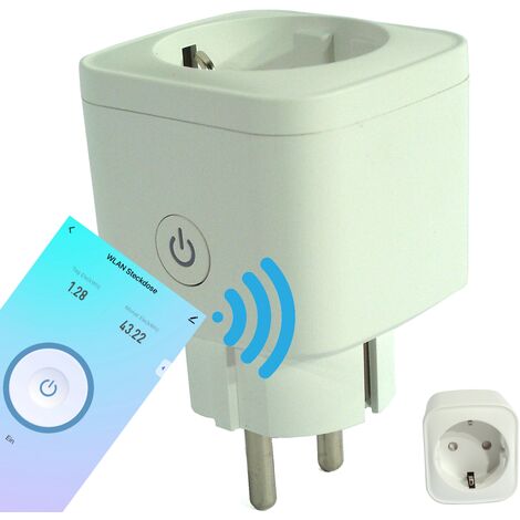 Intelligente Steckdose WiFi Smart Plug 16A WLAN Energiemonitor 15824