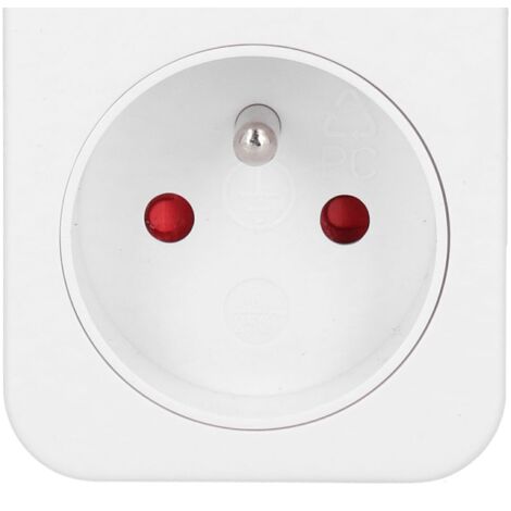 Intelligente USB-Steckdosenleiste mit digitalem Timer für PC- und Handy-Ladegeräte – USB-Timer, 1 bis 10 Stunden Timer, 2,1-A-USB-Anschlüsse, ABS, 10,9 cm