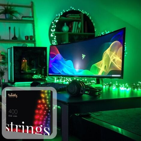 Intelligente Weihnachtsbaumbeleuchtung Strings 400 LED 32m