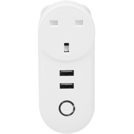 Intelligente WLAN-Steckdose mit Timer und Fernbedienung - LSPA2 (UK-Stecker)