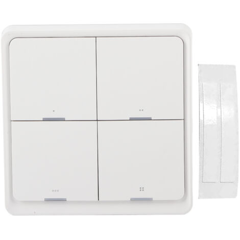 Intelligenter 4-Wege-Funk-Wandschalter, steuerbar über eine mobile App mit ZigBee