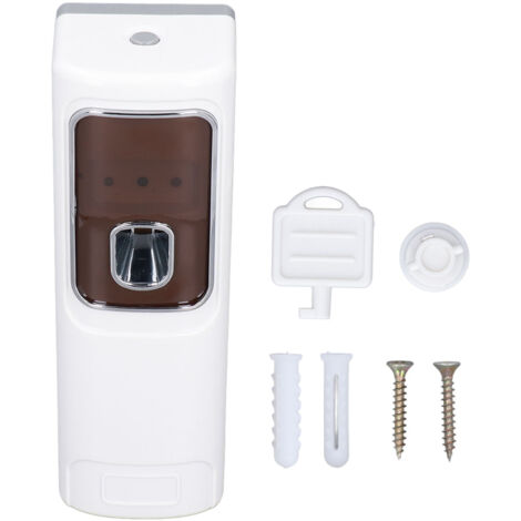 Intelligenter Aromaspender – Kabelloser, automatischer Duftdiffusor mit 3 Sprühmodi (24 Stunden, Tag, Nacht) und 5 Timer-Einstellungen – Wand- oder Tischmontage möglich – Robustes ABS-Design (Batterie