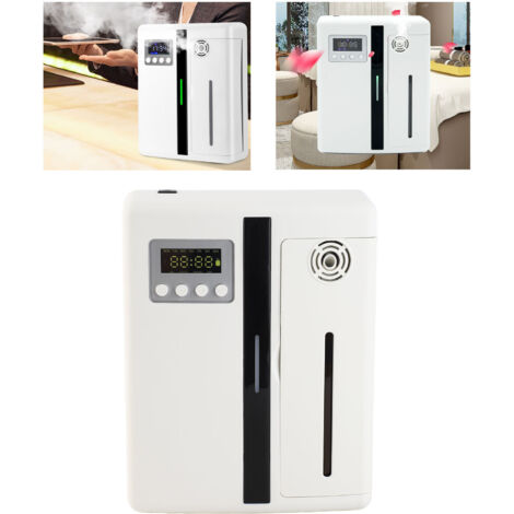 Intelligenter Aromatherapie-Diffusor, automatische Duftmaschine, Hochfrequenzvernebelung mit integriertem Ventilator für Zuhause, Spa und Büro, ABS, 173 x 72 x 220 mm, 1026 g