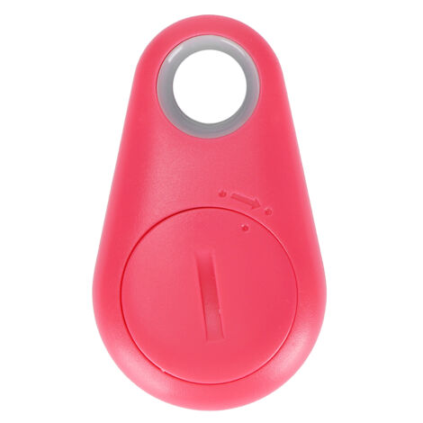 Intelligenter Bluetooth-Tracker mit Anti-Verlust-Funktion für Kinder, Haustiere und Gepäck – Rosa