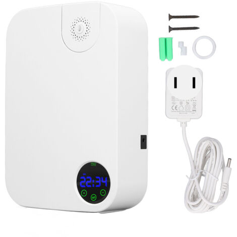Intelligenter Diffusor für ätherische Öle mit automatischem Timer, Touch-Steuerung und 3-Farben-Display – für Zuhause und Hotel, 100–240 V US-Stecker