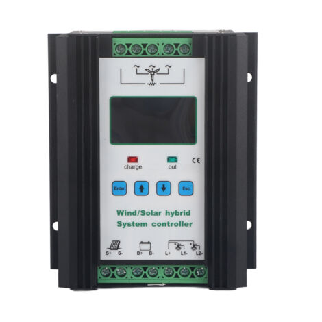 Intelligenter Hybridregler für Wind- und Solarenergie – Digitaler Laderegler mit Boost-Funktion