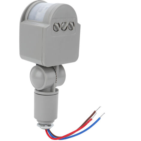 Intelligenter Infrarot-Bewegungsmelder mit LED, Lichtsensor, 85–265 V