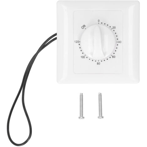 Intelligenter mechanischer Timer mit 120 Minuten Laufzeit, Zeitschaltuhr und Zähler, 220 V
