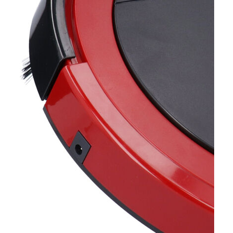 Intelligenter Saugroboter mit Fernbedienung und USB-Ladeanschluss, rotes ABS-Gehäuse, 1580 g, 5 V DC, 2800 Pa