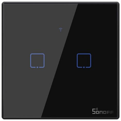 Intelligenter Schalter WiFi + RF 433 Sonoff T3 EU TX (2-Kanal)