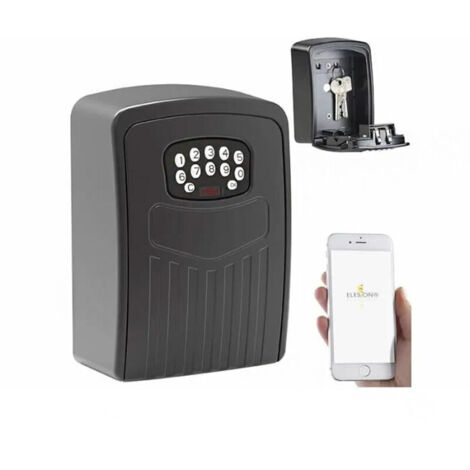 Intelligenter Schlüsselsafe – Schutz – Wasserdichtes Modell – 6-stelliger Code – Metall – IP54