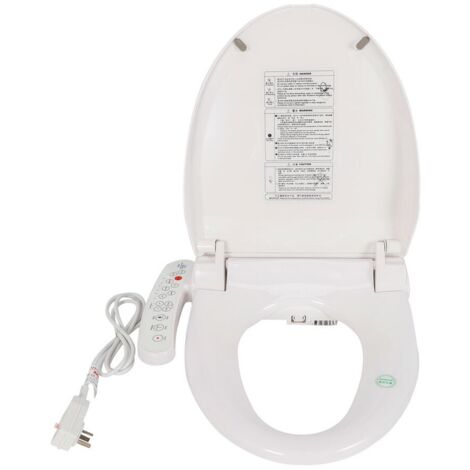 Intelligenter Spüldeckel Intelligente Duschtoilette Elektrisch beheizter Toilettensitz Bidetaufsatz für die Toilette