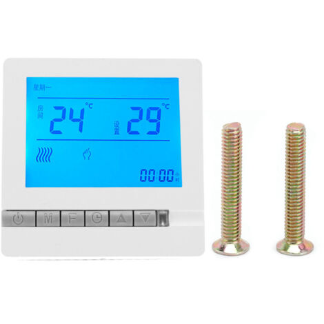 Intelligenter Thermostat für Fußbodenheizung AC220V - Temperaturregler für Wohnzimmer und Schlafzimmer