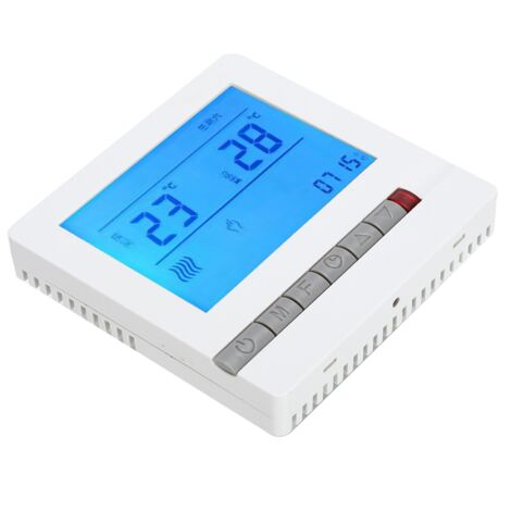Intelligenter Thermostat für wasserführende Fußbodenheizung mit LCD-Bildschirm, 220 V Wechselstrom
