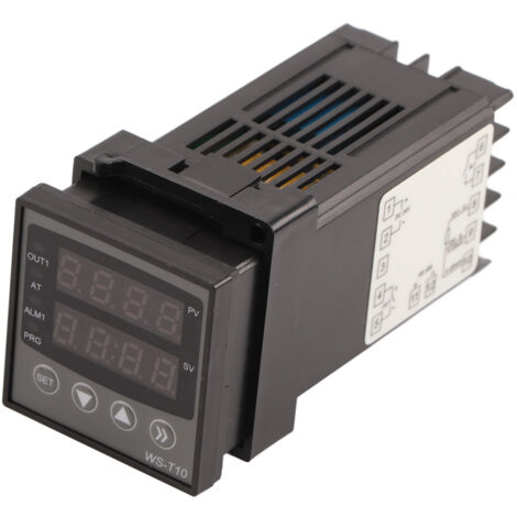 Intelligenter Thermostat PID-Temperaturregler ABS-Digitalanzeige DC24V 32 Programme