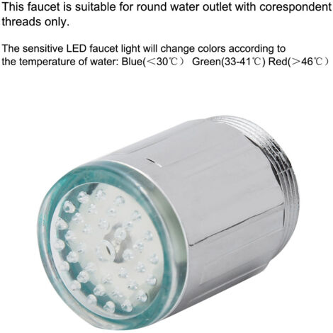 Intelligenter Wasserhahn mit Temperatursensor und 3-farbigem LED-Display