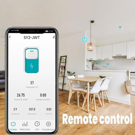 Intelligenter WLAN-Schalter, steuerbar über die Tuya/Smart Life App – Selbstbau