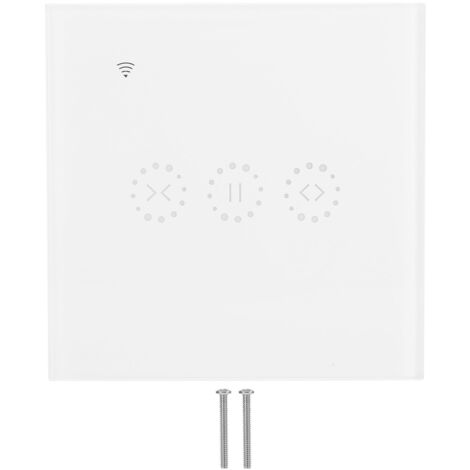 Intelligenter WLAN-Touch-Wandschalter – App-Steuerung für Garagentore, elektrische Türen und Wechselstrom (95–250 V) – Weiß