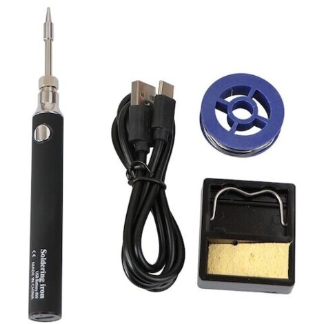 Intelligentes elektrisches Lötkolben-Set, kabelloser Mini-USB-Lötstift, wiederaufladbares 5V-Reparaturwerkzeug