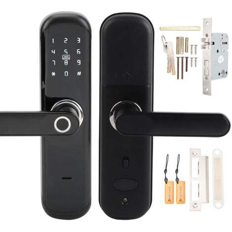 Intelligentes Türschloss, Fingerabdruck, elektronisches Passwort, Diebstahlschutz, Sicherheitszugang für Zuhause, Hotel, Apartment