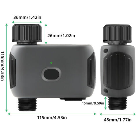 Intelligentes WLAN-Regenverzögerungsventil mit programmierbarem Timer (USA/UK) und Gateway