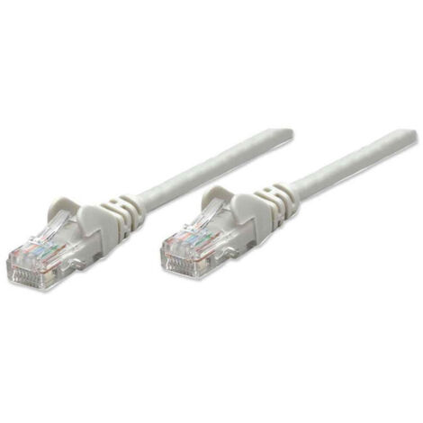 Intellinet 2m Cat6 cable de red Gris U/UTP (UTP)
