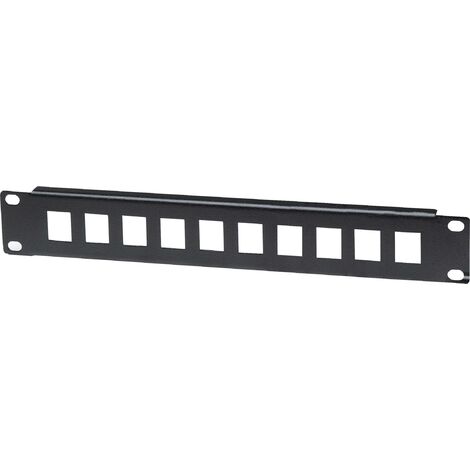 Intellinet 714860 10 ports Panneau de brassage 254 mm (10") 1 UH non équipé C665891