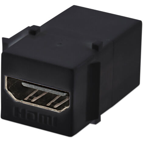 INTELLINET Adattatore HDMI tipo A per pannelli patch nero