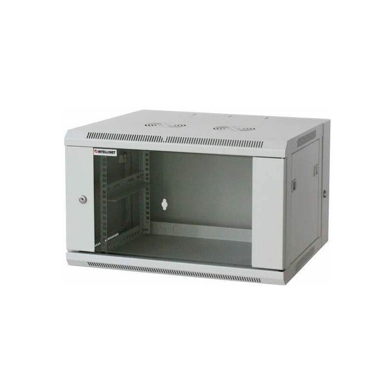 Armadio Rack 19'' a muro 12 unità due sezioni