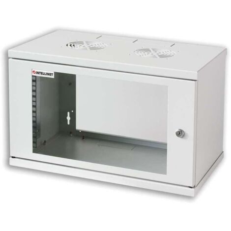 INTELLINET Armadio Rack 19 da muro 10HE Grigio Luce